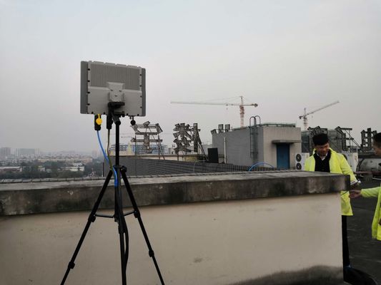 Radar Security Counter Terrorism Equipment X Band Frequency Phase Scanning