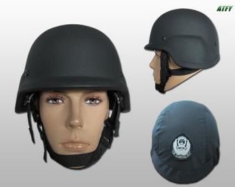 Level Two Bullet Proof Helmet , Four Point Type Bullet Resistant Helmet