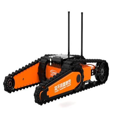 Ground Debris Earthquake Search Robot With High Climbing Ability