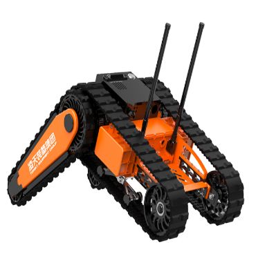 Ground Debris Earthquake Search Robot With High Climbing Ability