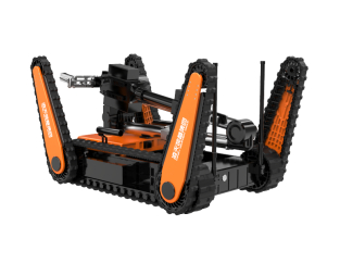 Lightweight EOD Robot with 7-DOF Arm, 40KG Capacity