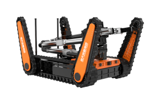 Lightweight EOD Robot with 7-DOF Arm, 40KG Capacity