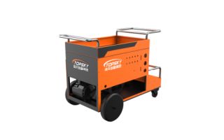 Light weight Mobile Compressed Air Foam System driven by an independent gasoline engine