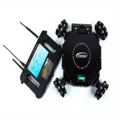 Omnidirectional Reconnaissance Robot with 1080P Pixel 4.2m Mechanical Arm and 1.5m/s Maximum Speed for Military and Law Enforcement