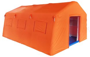 Easy to carry and transport, no need to set up an inflatable tent. Customizable.