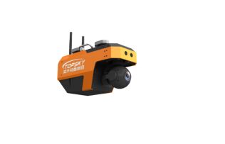 Portable Track Inspection Robot with Radar Technology 1000m Wire Control Distance and 6hrs Battery Time for Mining Safety