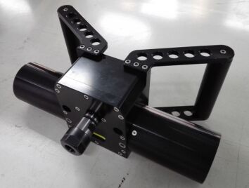 C8 Silent Electric Drill with 35dB Noise Level Dual Motor Drive and 400mm Adjustable Drill Bit for Counter Terrorism Operations