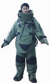 Waterproof Treated Eod Bomb Disposal Suit 12V DC Protection Of Fragmentation