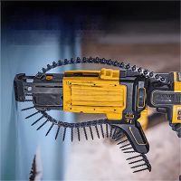 Nail feeding speed rapidly Chain strap screw gun magazine accessory suitable for narrow spaces