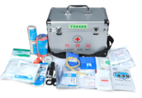 Kit di pronto soccorso di tipo collegato, anti-caduta, impermeabile, ignifugo, con elevato sfruttamento dello spazio interno