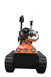 velocità massima: 0-1.6m/s, robot automatico di estinzione di incendio di velocità di spiegamento rapido stepless telecomandato del cambio