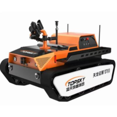 Livello di protezione IP68 Robot antincendio a aspirazione automatica con altezza massima di funzionamento di 20,5 m e portata massima di 30,3 L/s